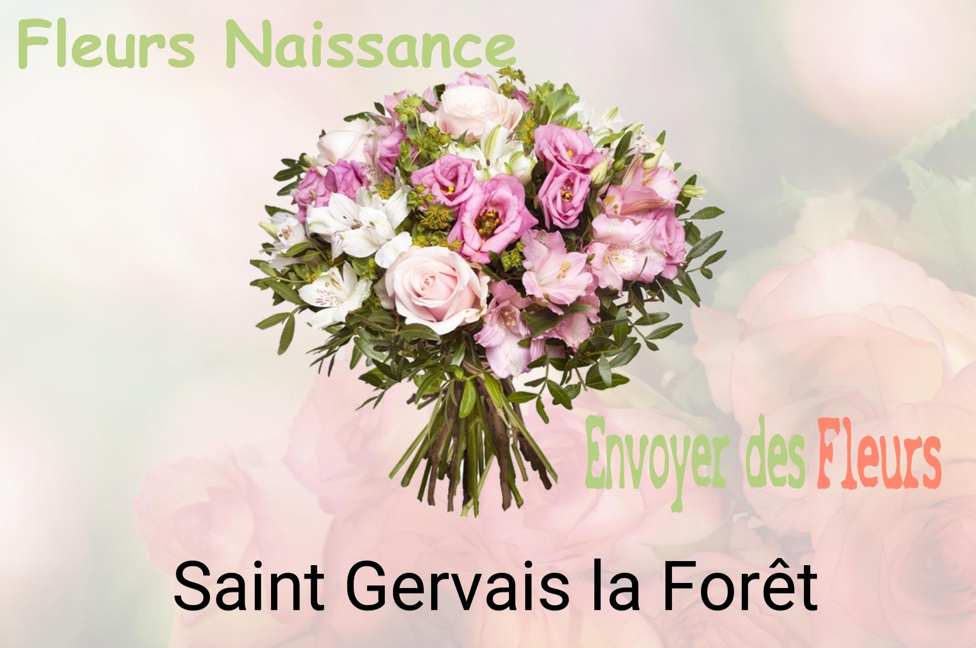 Bouquet de fleurs de naissance livré à Saint-Gervais-la-Forêt