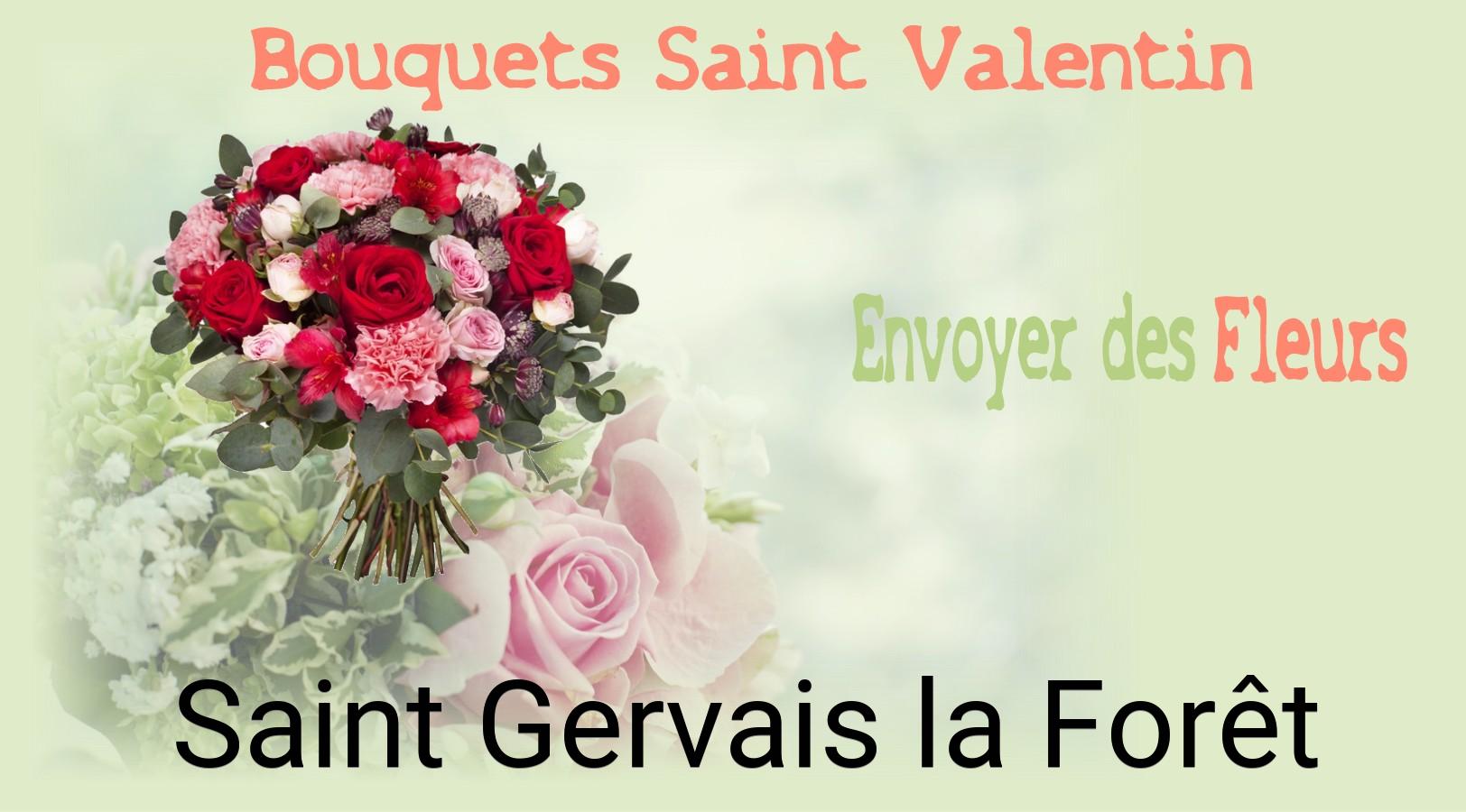 Roses de Saint-Valentin livrées à Saint-Gervais-la-Forêt